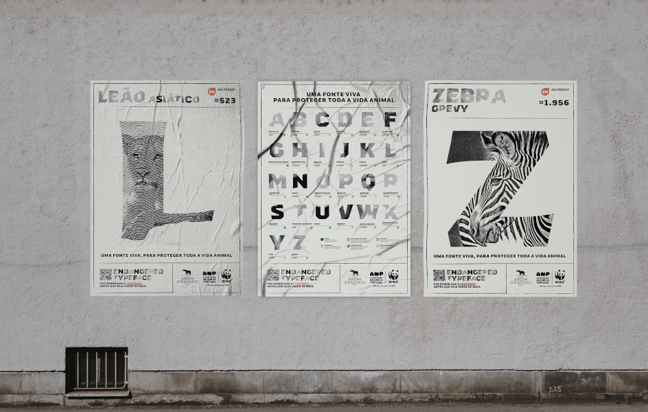 Zoo de Lisboa y WWF - The Endangered Typeface - Mayo 2023 2