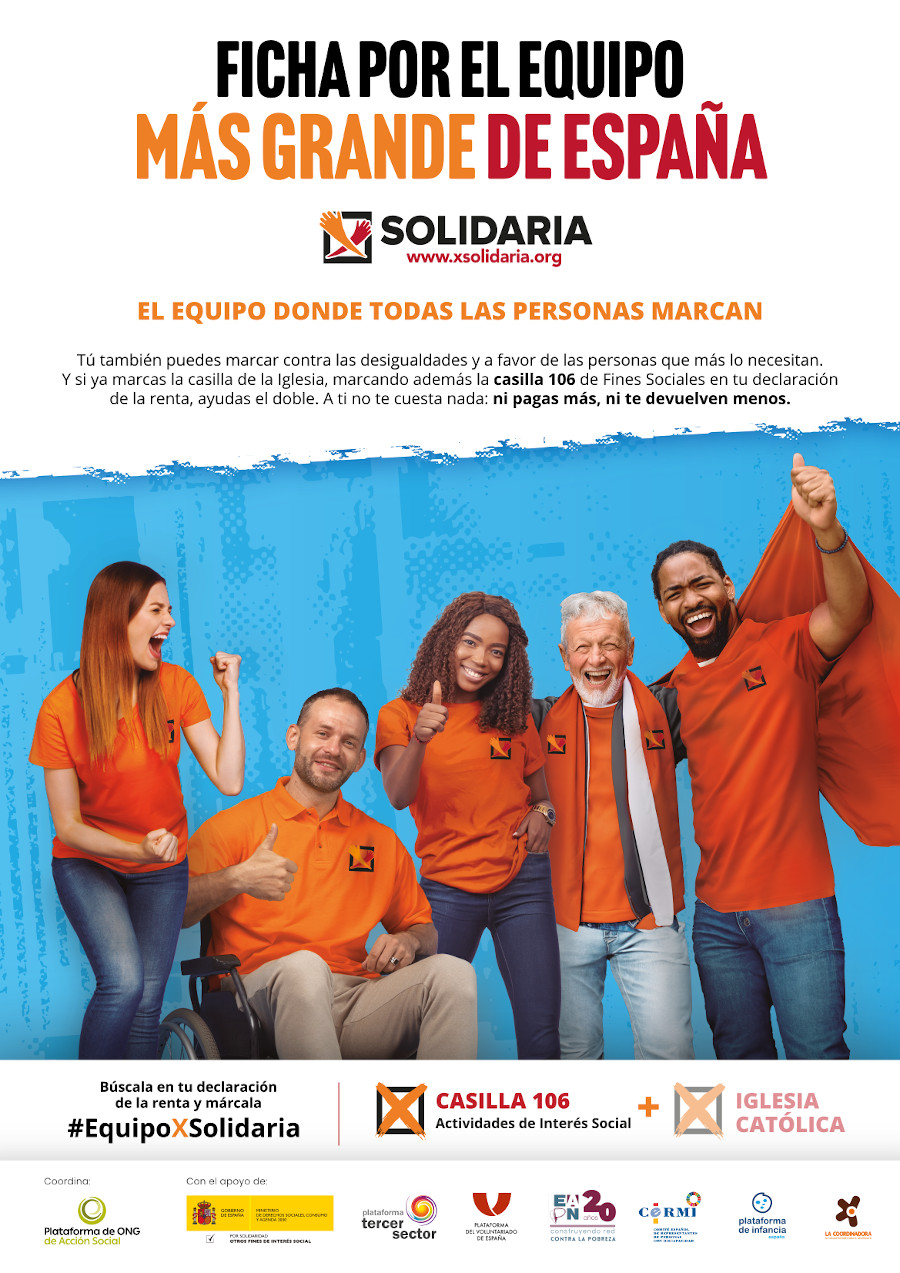Plataforma de ONG de Acción Social (POAS)_X Solidaria 2024 _GR 2. Abril