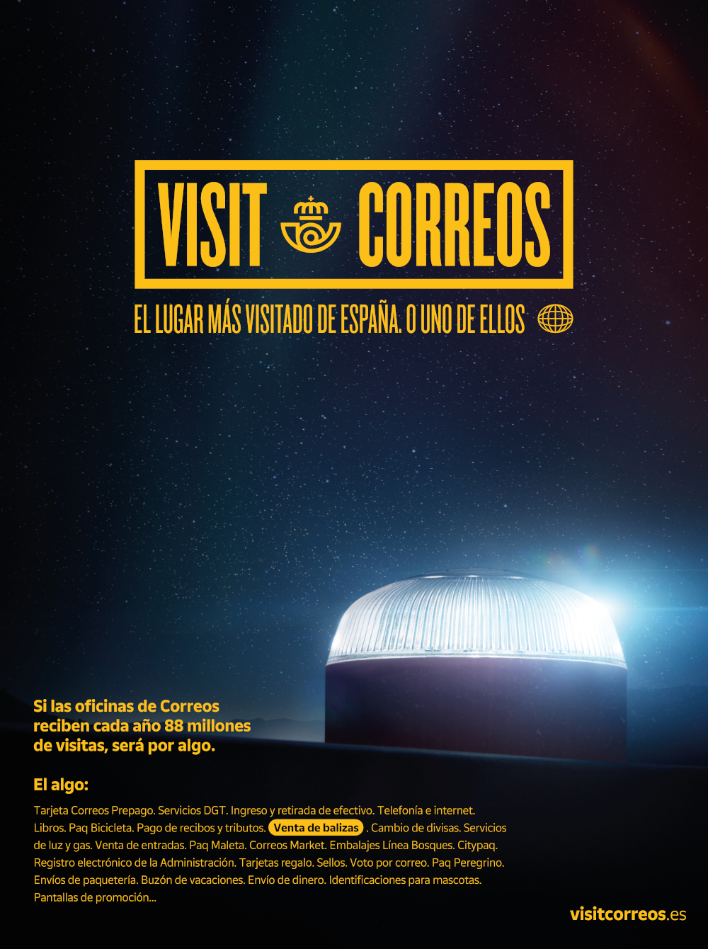Correos - Visit Correos - Septiembre 2023 GRÁFICA 1