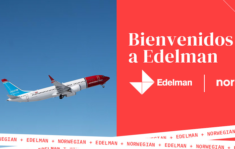 Norwegian escoge a Edelman para impulsar su comunicación en España