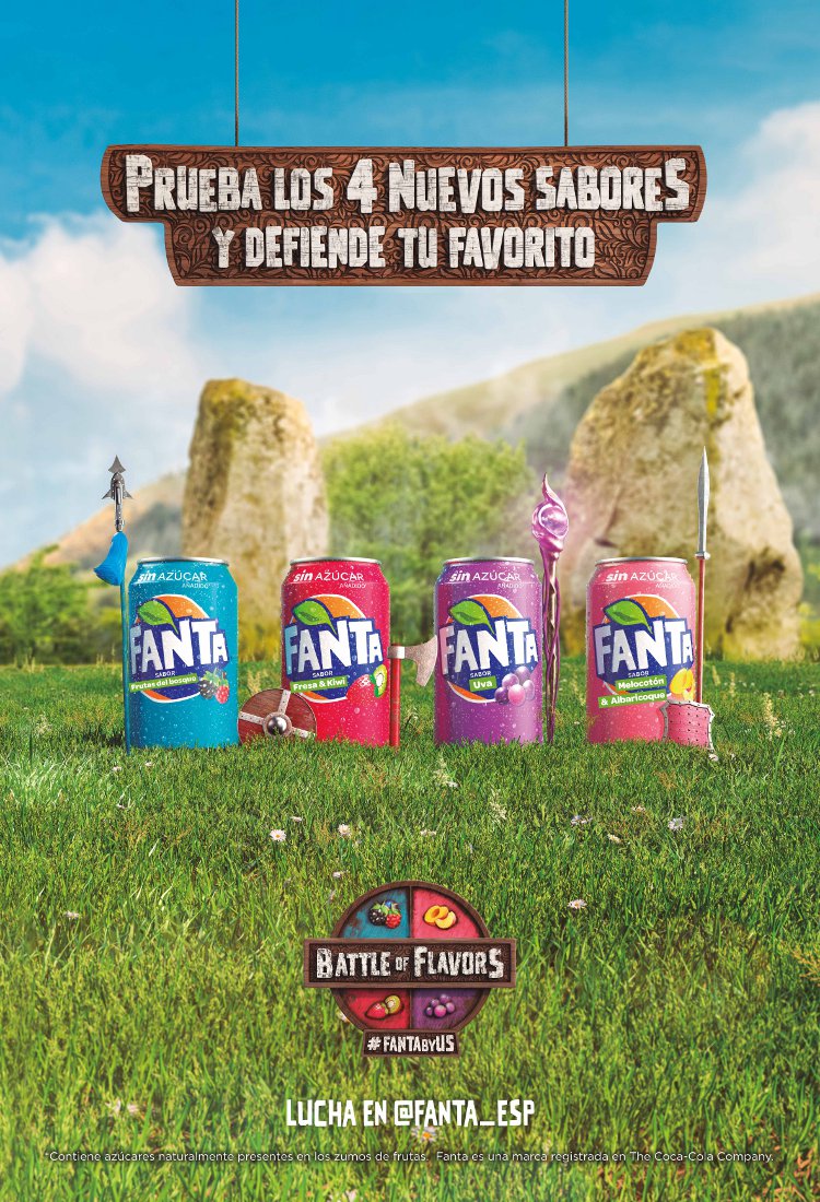 Fanta. Ext 1 OKOK. Battle of flavors. Mayo 2019