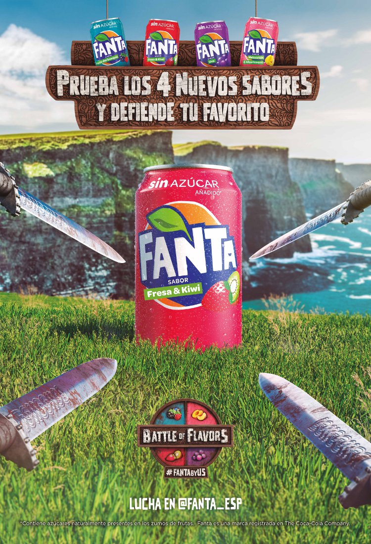 Fanta. Ext 2 OKOK. Battle of flavors. Mayo 2019