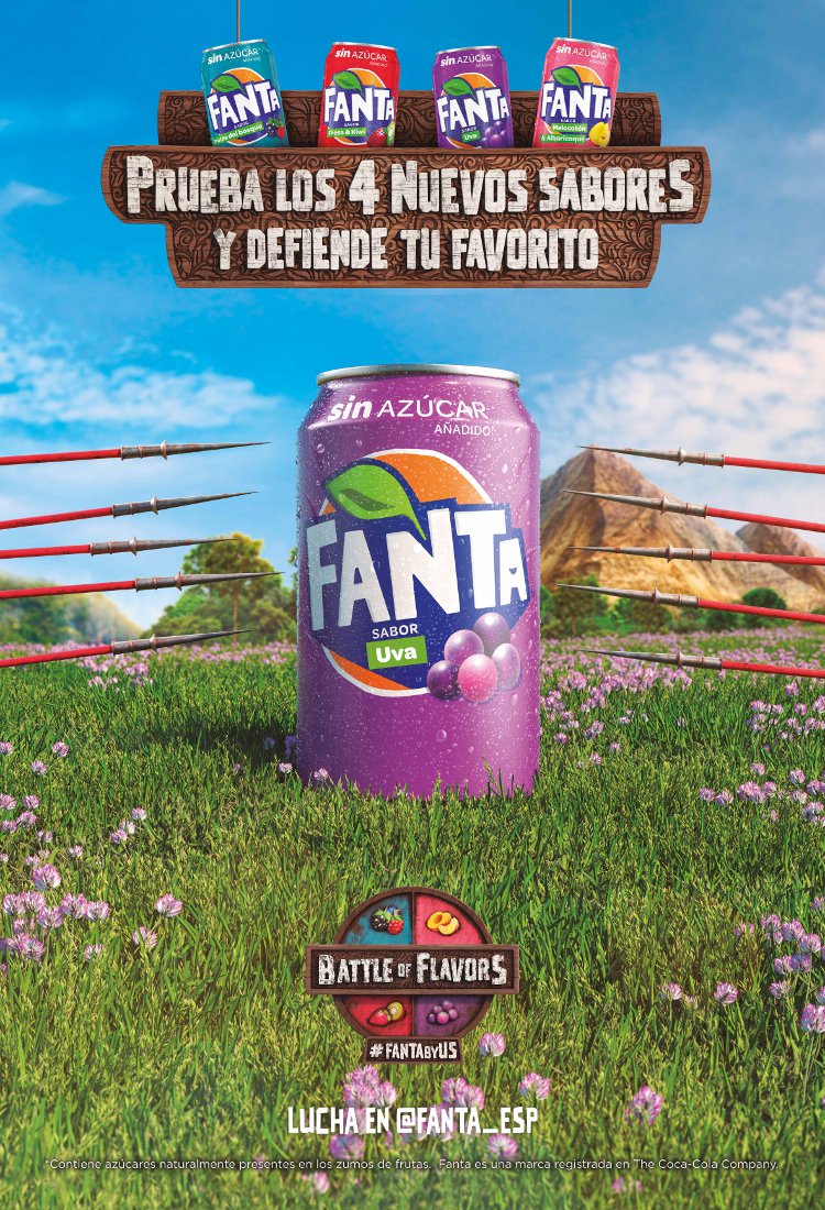 Fanta. Ext 3 OKOK. Battle of flavors. Mayo 2019