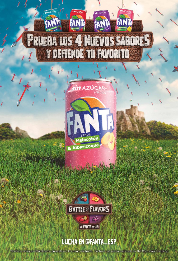 Fanta. Ext 4 OKOK. Battle of flavors. Mayo 2019