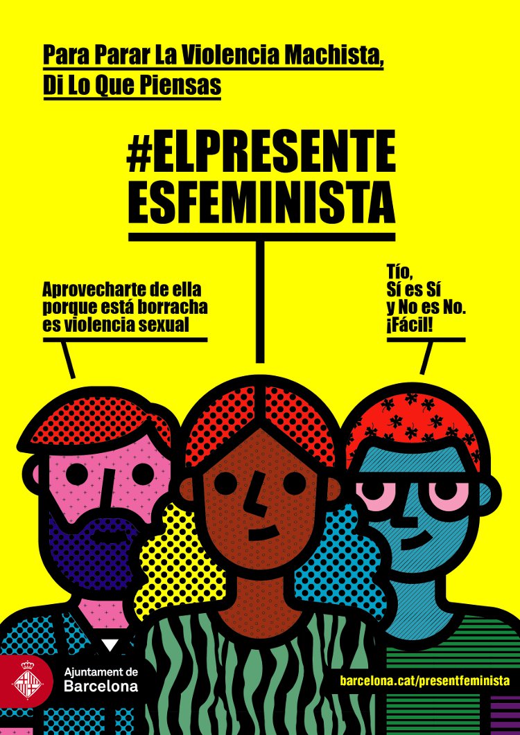 Ayuntamiento de Barcelona. Ext 3. El presente es feminista. Noviembre 2019