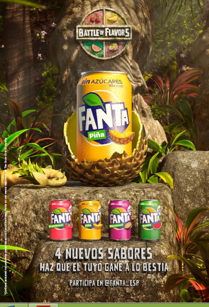 Fanta. Ext 4. Battle of flavors 2020