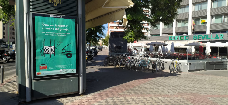 Metro de Sevilla. Ojala mas cosas. Ext 4. Octubre 2020