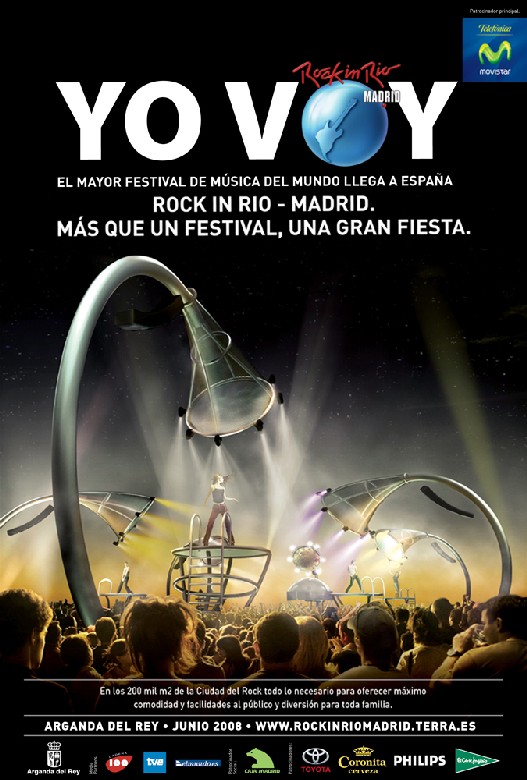 Rock in Rio Yo voy Electronica Septiembre 2007