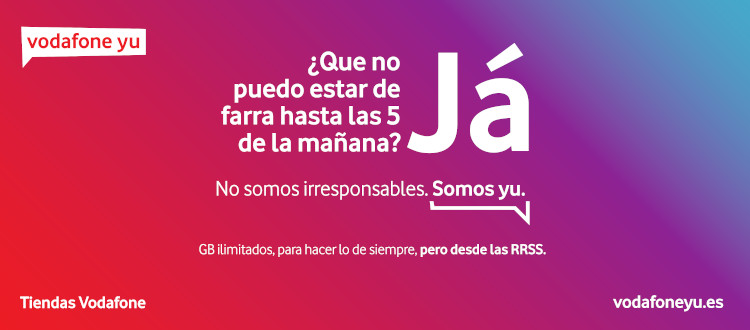 Vodafone Yu. No somos irresponsables, somos yu. Ext 5. Noviembre 2020