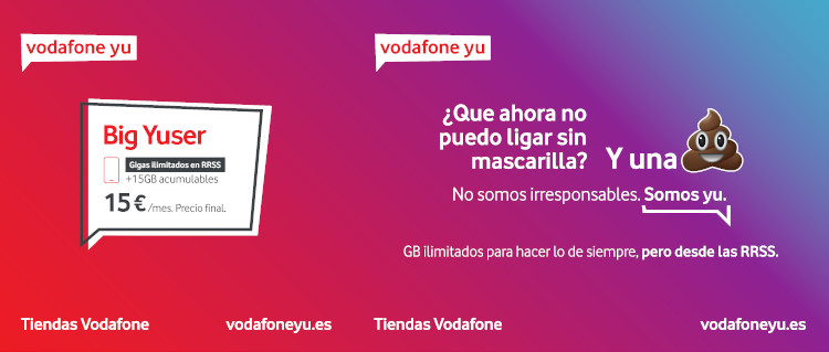 Vodafone Yu. No somos irresponsables, somos yu. Ext 6. Noviembre 2020