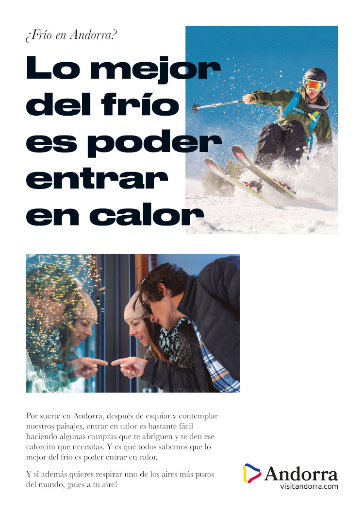 Turismo de Andorra. Gr 2. Lo mejor del frío es poder entrar en calor. Diciembre 2020