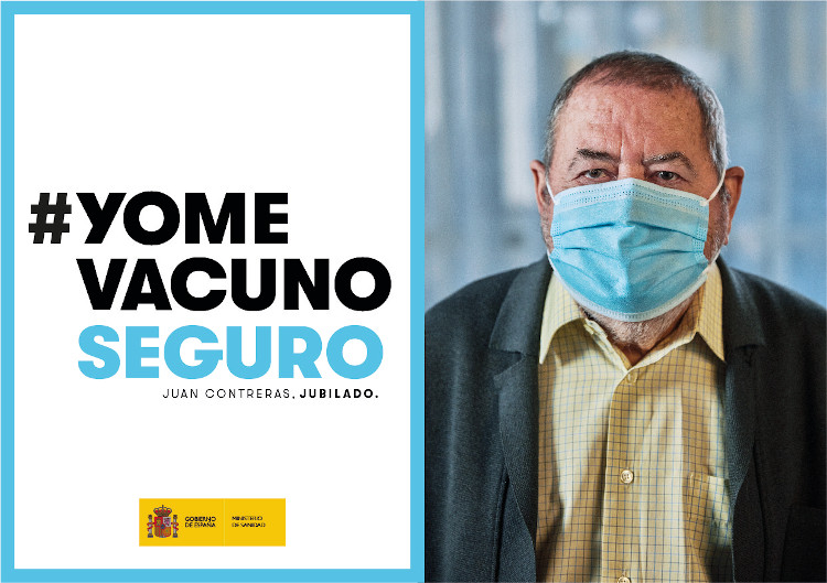 Ministerio de Sanidad. Gr 2. #Yomevacunoseguro. Abril 2021