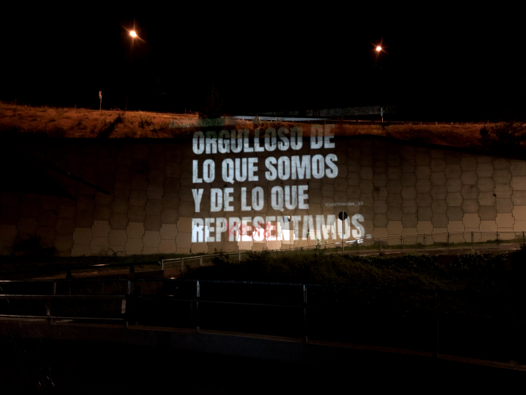 Eibar. Street marketing 1. Mayo 2021