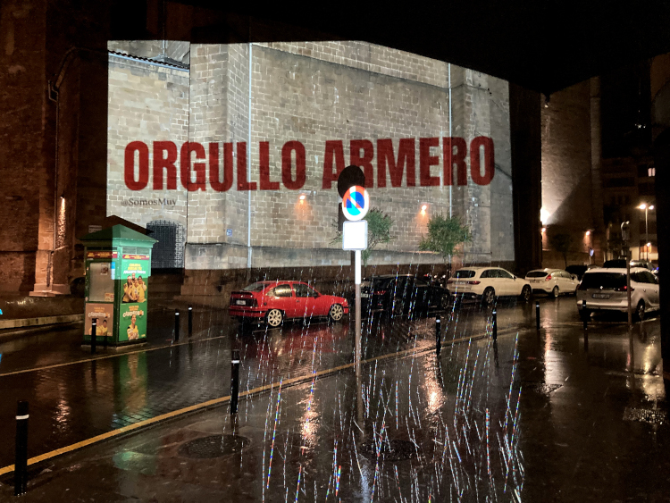 Eibar. Street marketing 5. Mayo 2021