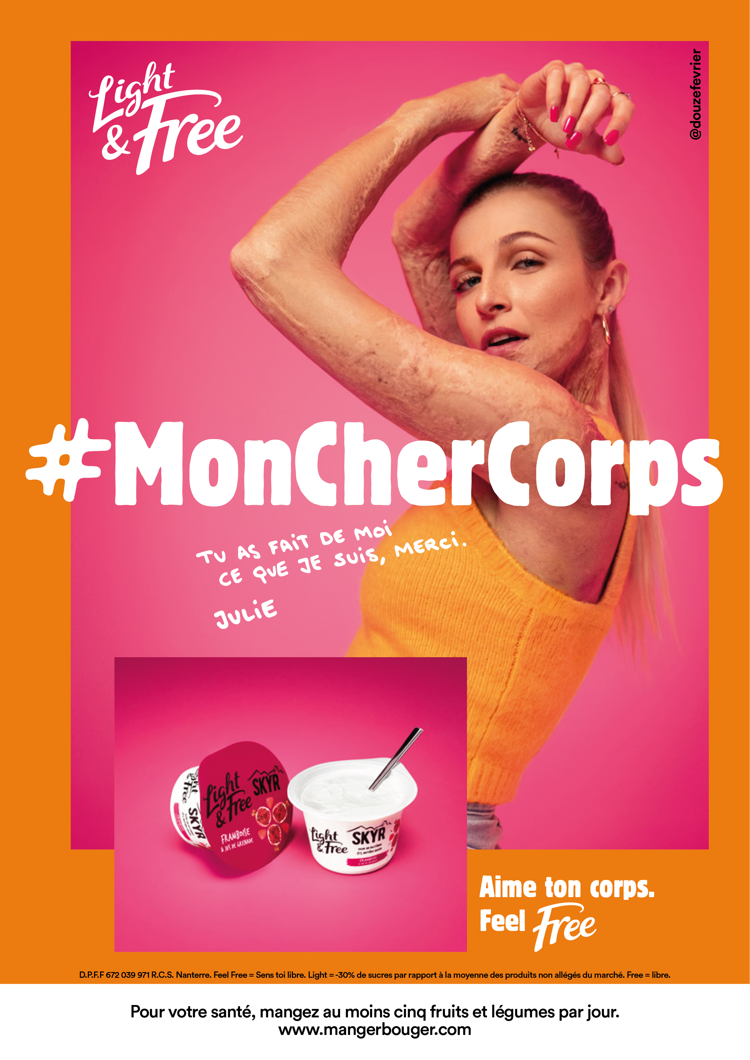 Danone Light&amp;Free - #MonCherCorps - Enero 2022 1