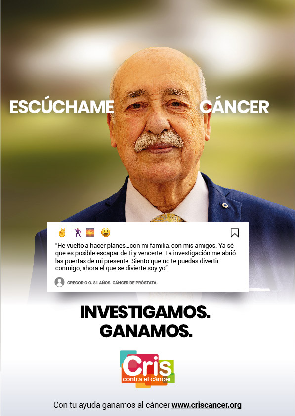 Fundación Cris contra el Cáncer_Gregorio