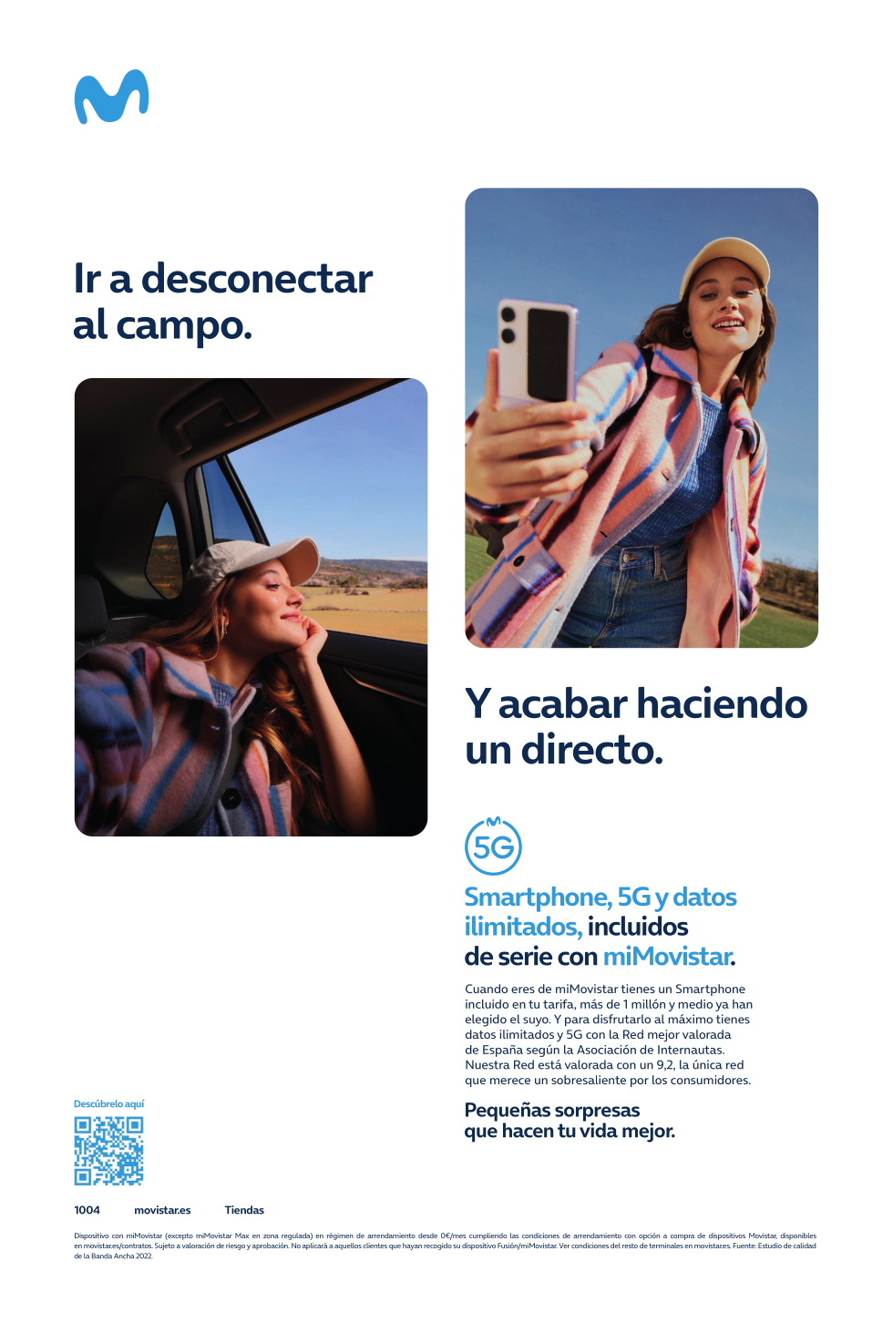 Movistar - miVida, miMovistar - Abril 2023 GRÁFICA 1