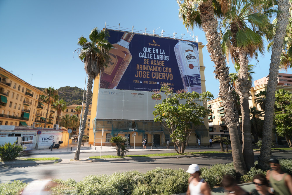 José Cuervo. Beef en la calle Larios. Ext. Agosto 2023