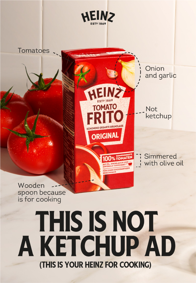 Heinz Tomato Frito - Your Heinz for cooking - Octubre 2023 GRÁFICA 2