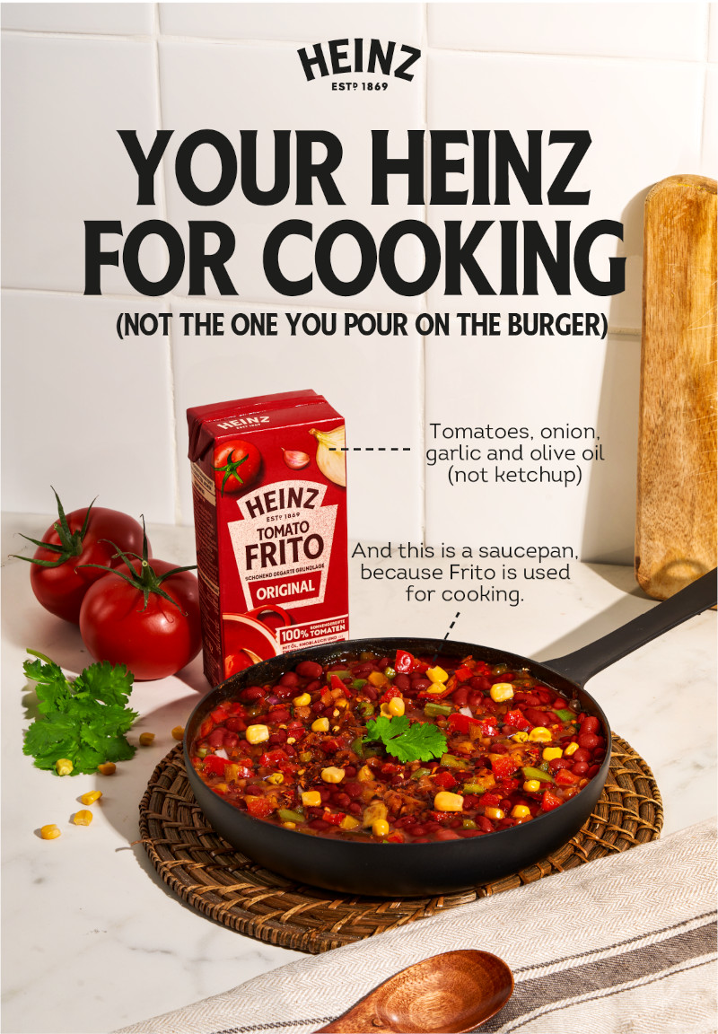 Heinz Tomato Frito - Your Heinz for cooking - Octubre 2023 GRÁFICA 3