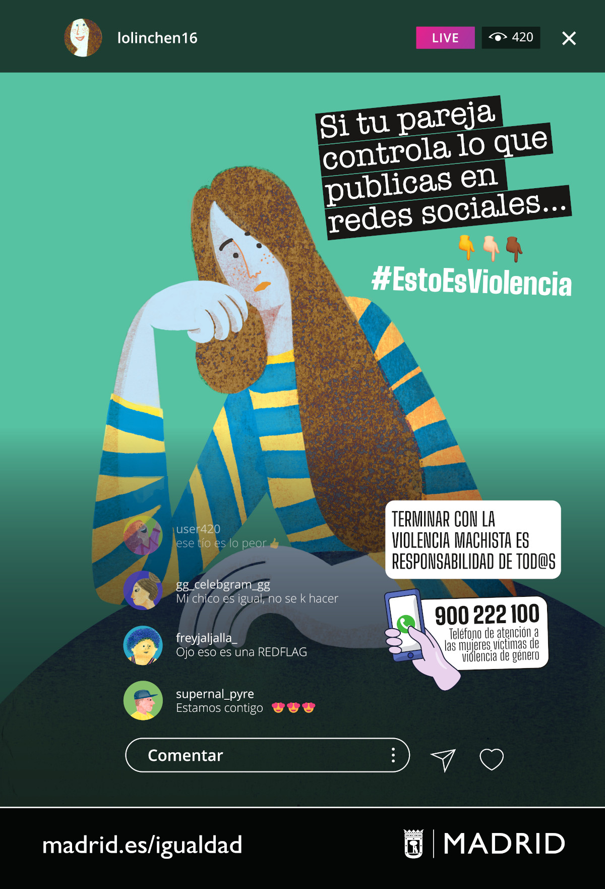 Ayuntamiento de Madrid. Adolescentes. Ext 1. Noviembre 2023