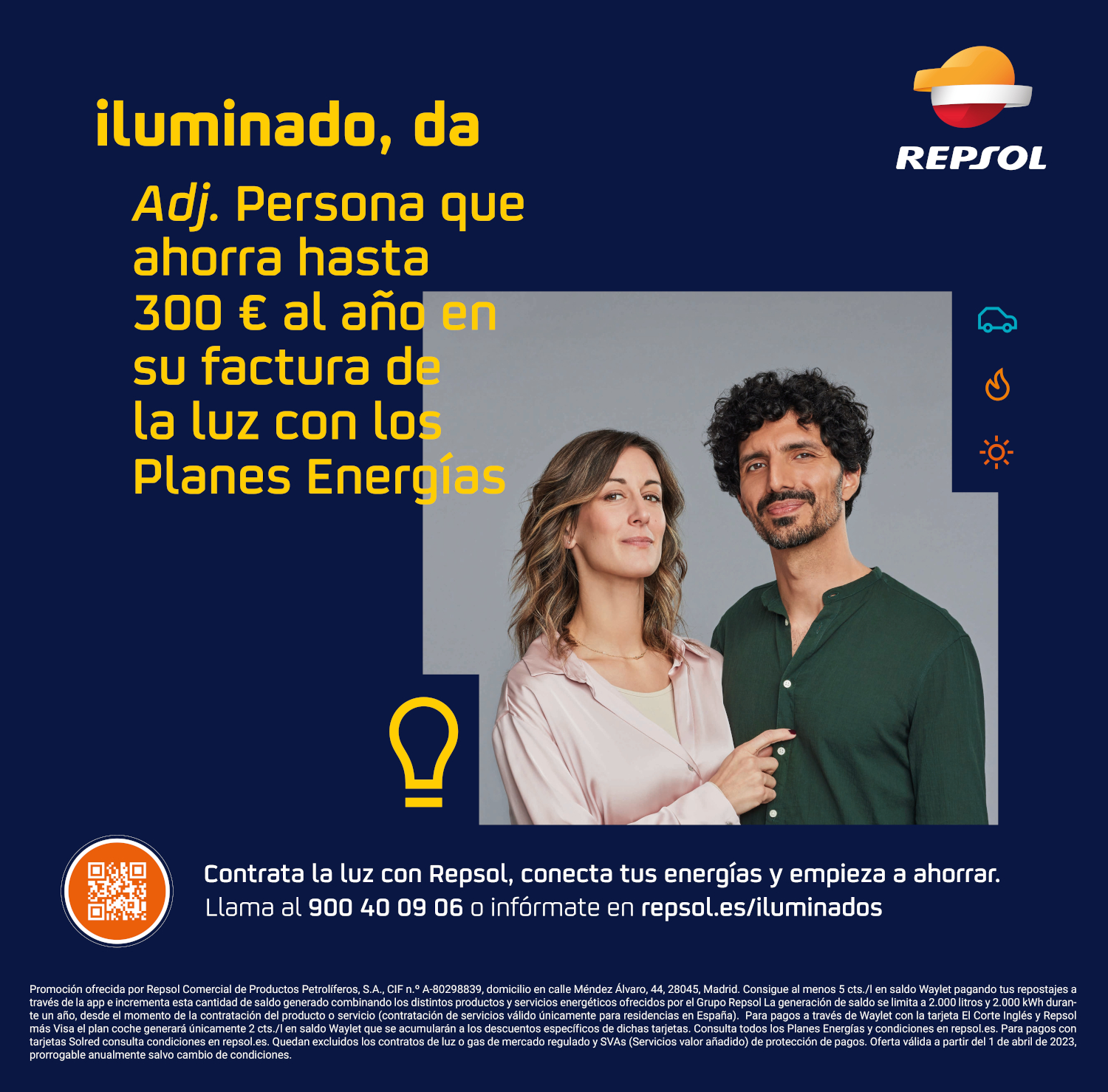 Repsol_Iluminados. Lona. Diciembre 2023