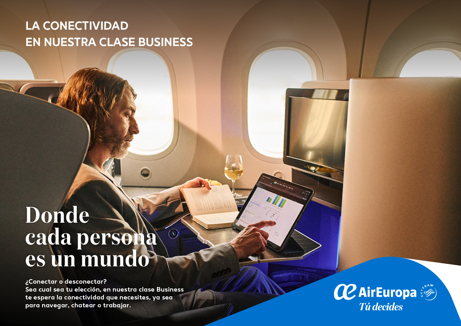 Air Europa - Donde cada persona es un mundo - Mayo 2024 GRÁFICA 1