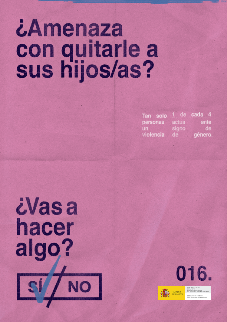 Ministerio de Igualdad. Vas a hacer algo. Gr 3. Junio 2024