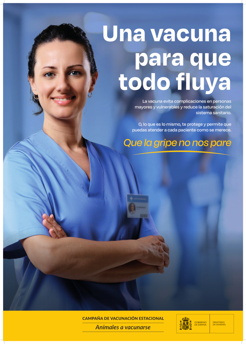 Ministerio de Sanidad - Que la gripe no nos pare - Noviembre 2024 GRÁFICA 3