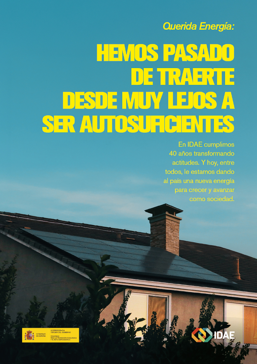 IDAE. Querida energía. Ext 3. Noviembre 2024