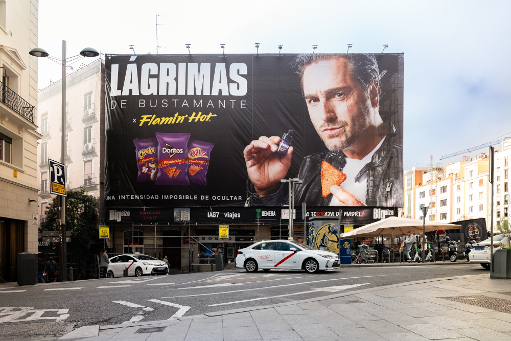 Flamin’ Hot. Bustamante lona 1. Noviembre 2024