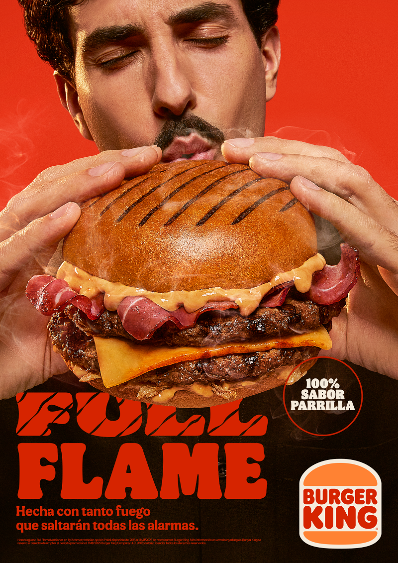 Burger King Full Flame Carne