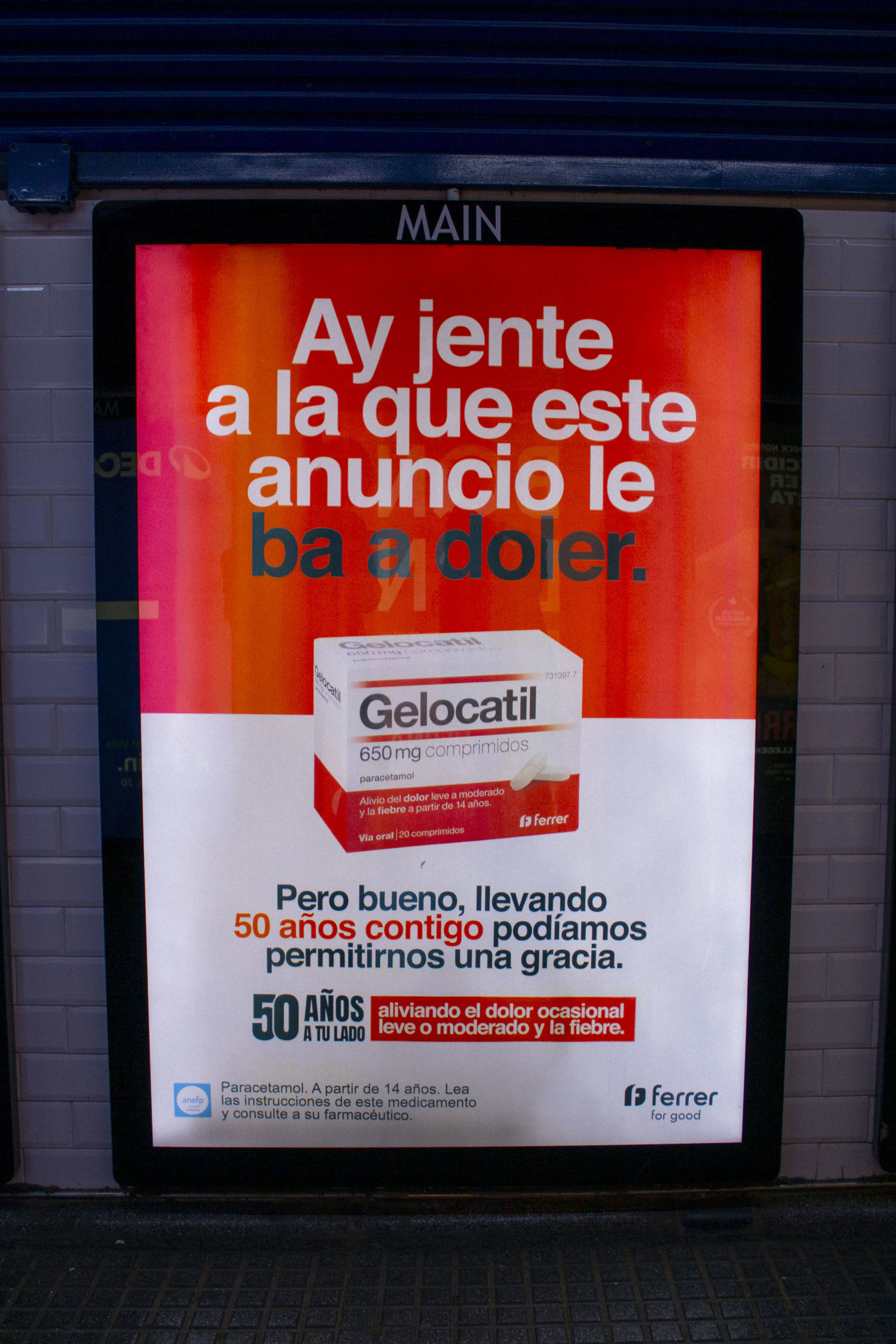 Gelocatil. 50 aniversario. Mayo 2025
