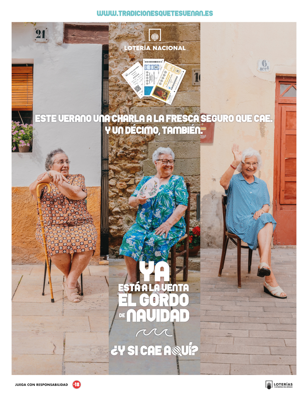 Lotería de Navidad - Tradiciones del verano - Julio 2025 GRÁFICA 1