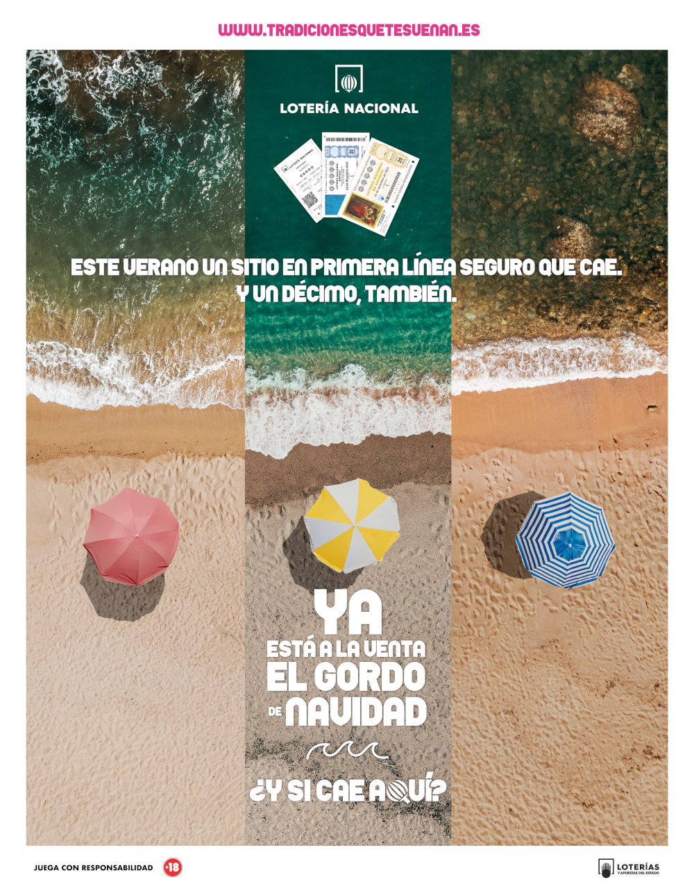 Lotería de Navidad - Tradiciones del verano - Julio 2025 GRÁFICA 2