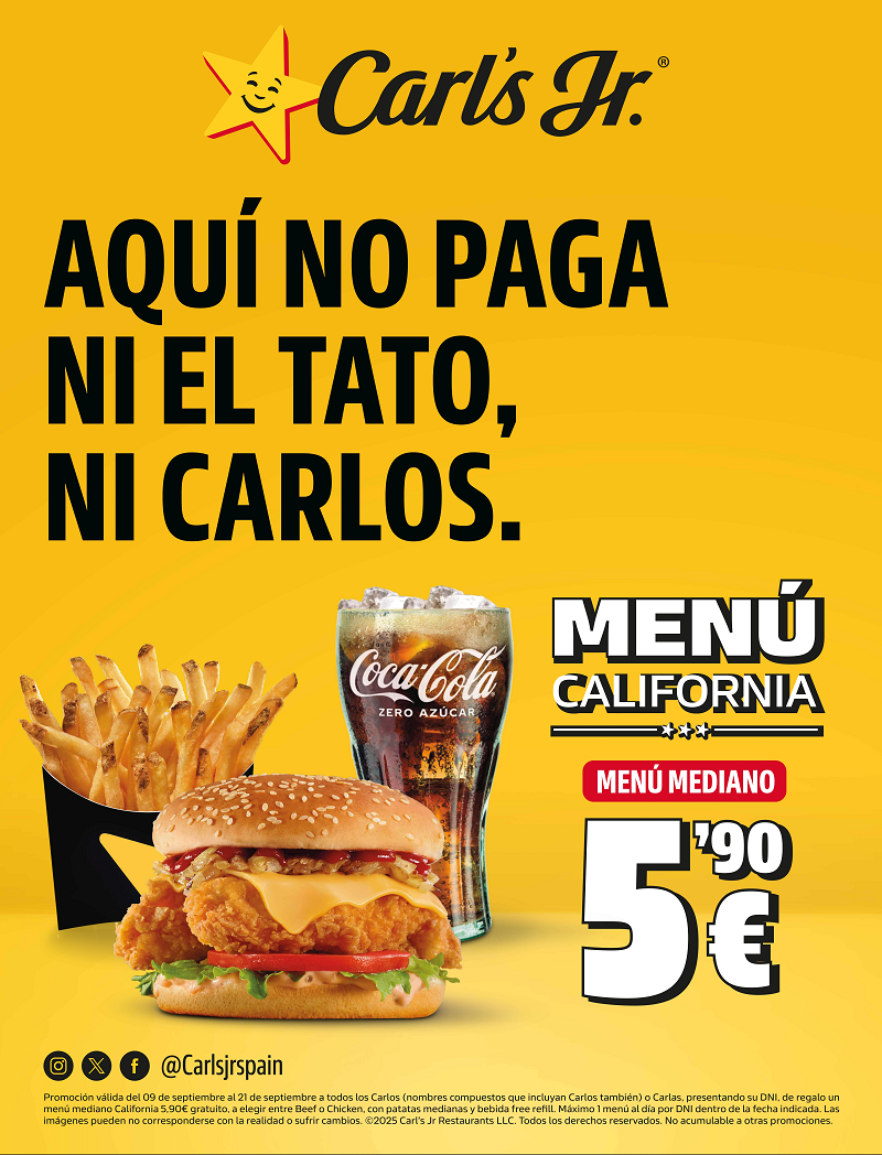 CARLS JUNIOR GRAQUI NO PAGA NI EL TATO