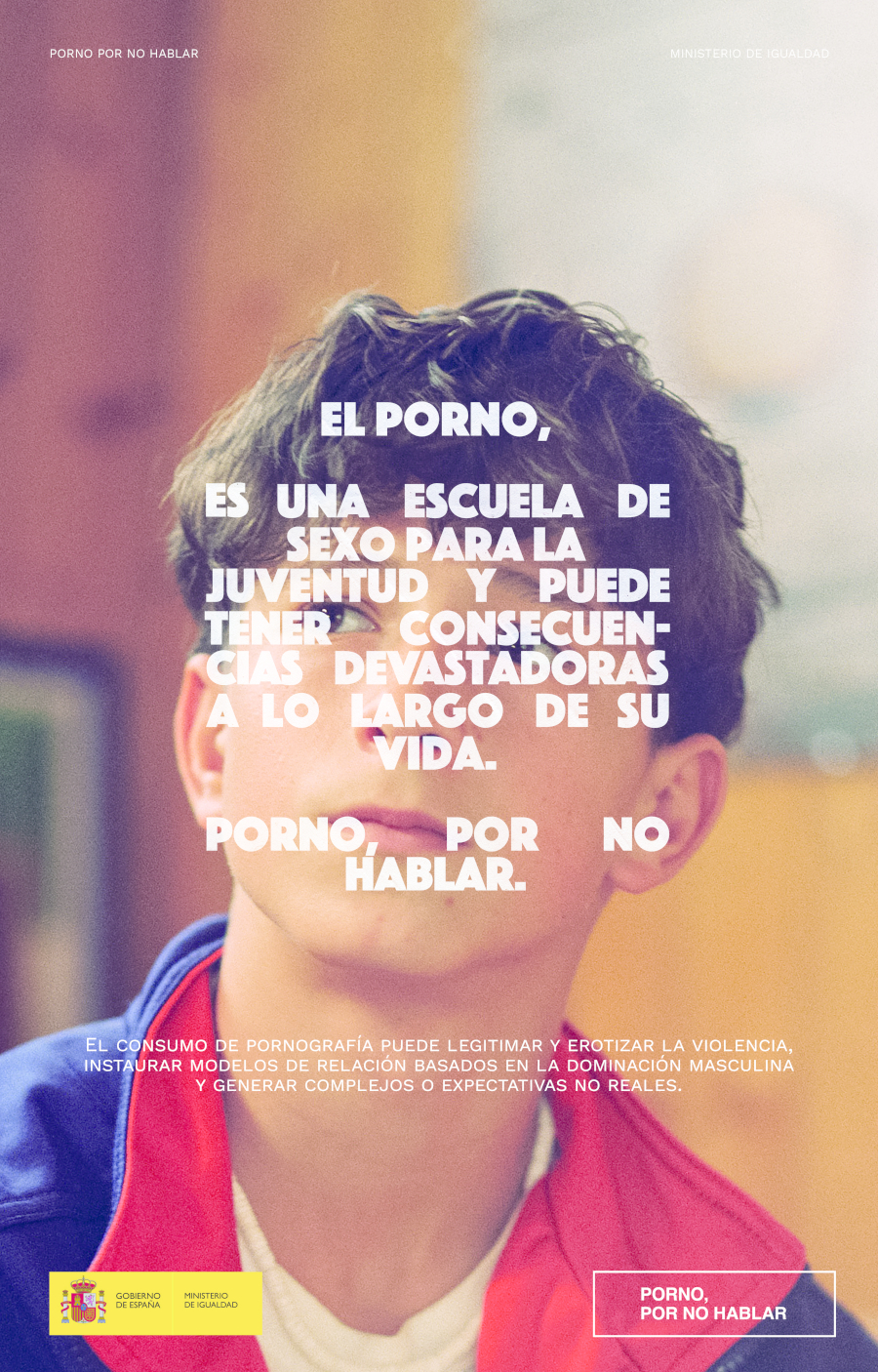 Ministerio de Igualdad. Gr 4. Porno, por no hablar. Octubre 2025