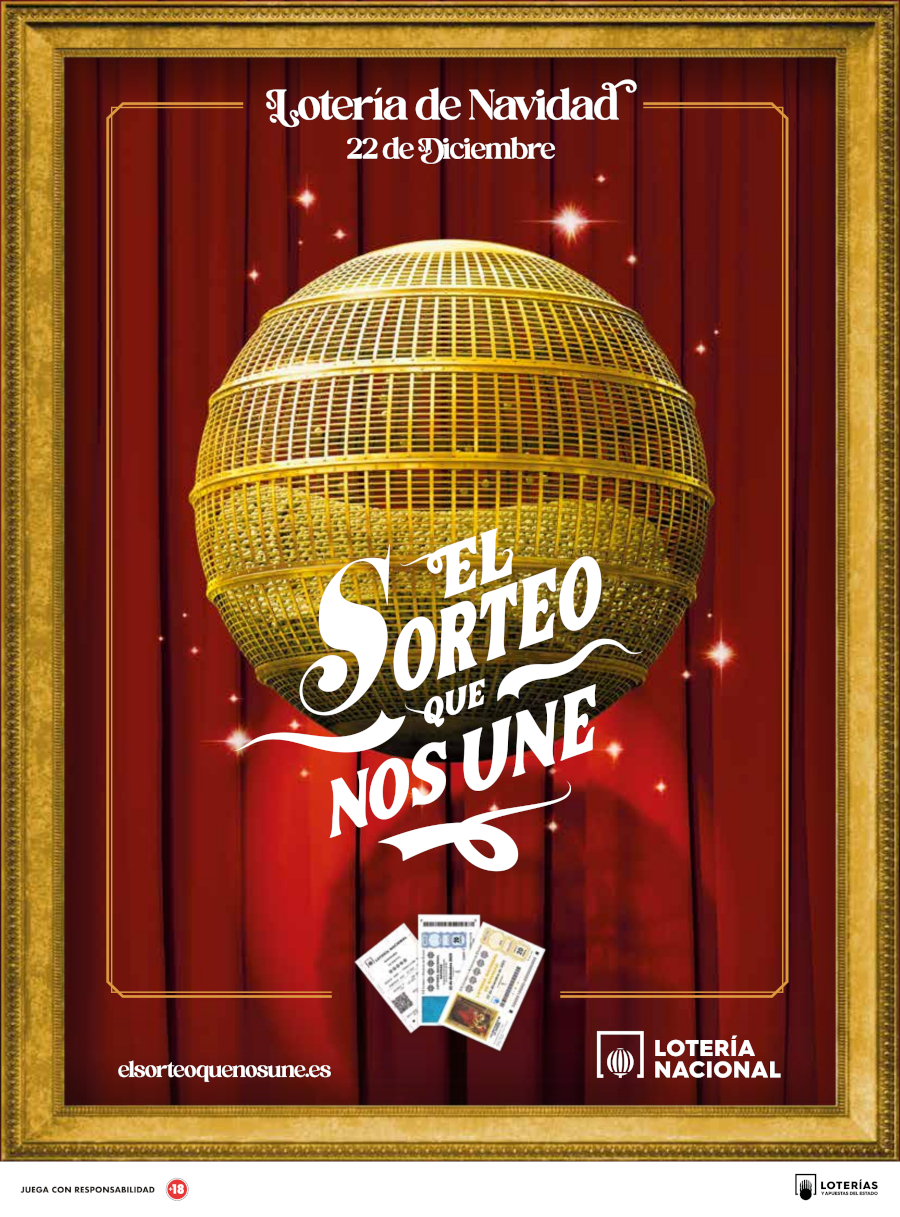 Lotería de Navidad. Gr 2. Décimo enmarcado. Noviembre 2025