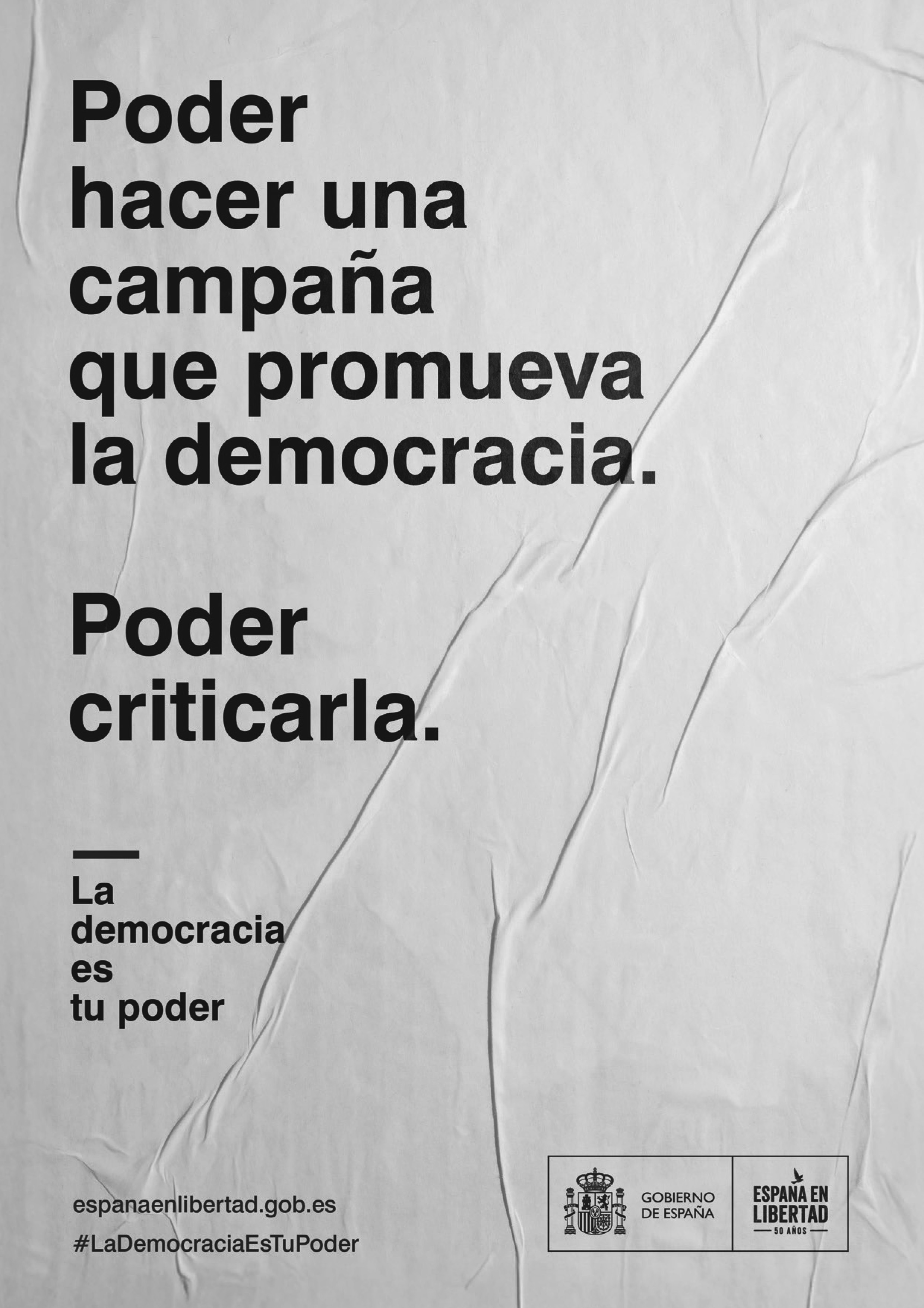 Ministerio de Política Territorial. La democracia es tu poder. Gr 3. Noviembre 2025