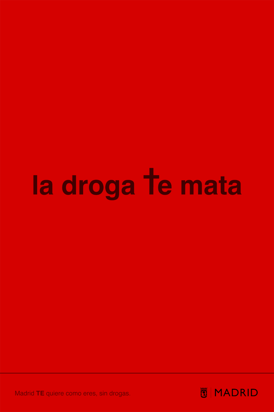 Ayuntamiento de Madrid. Madrid te quiere como eres, sin drogas. Gr 11. Noviembre 2025