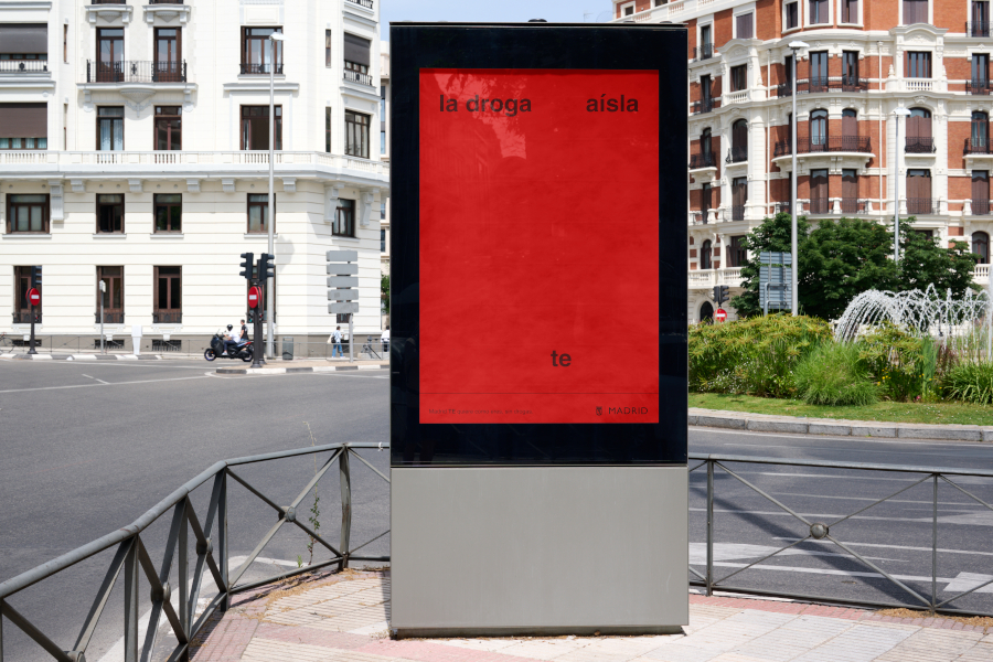 Ayuntamiento de Madrid. Madrid te quiere como eres, sin drogas. Ext 1. Noviembre 2025