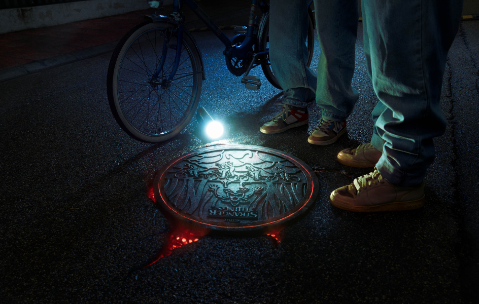 telefonica arqueta stranger things