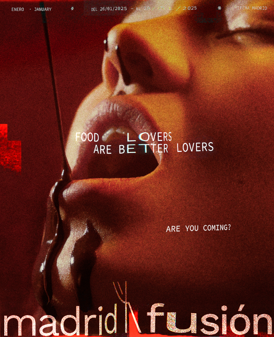 Madrid Fusión. Gr 3. Food lovers are better lovers. Enero 2026