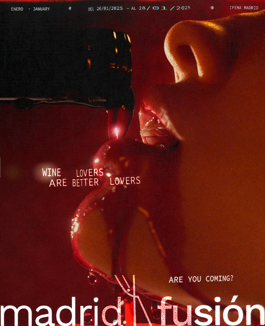 Madrid Fusión. Gr 5. Food lovers are better lovers. Enero 2026