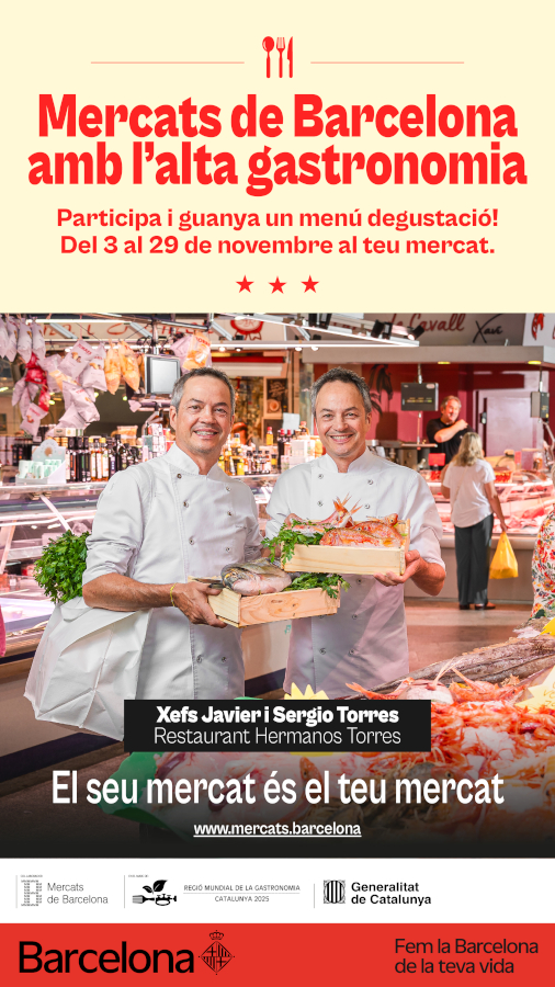Mercats Municipals de Barcelona. Ext 3. Enero 2026