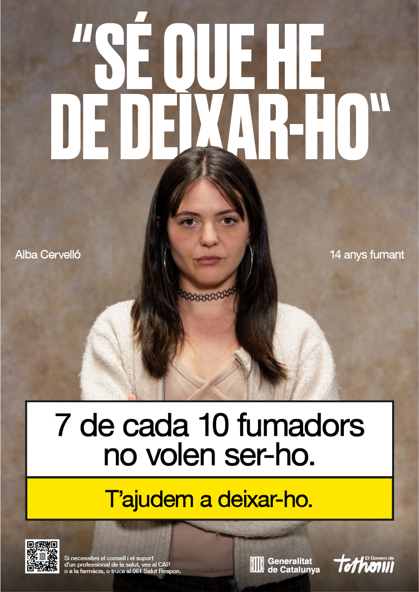 Generalitat de Catalunya. Gr 2. Fumar es una merda. Marzo 2026