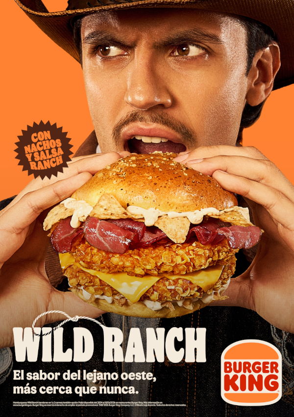 Burger King. El sabor del lejano Oeste, más cerca que nunca. Imagen 2. Abril 2026