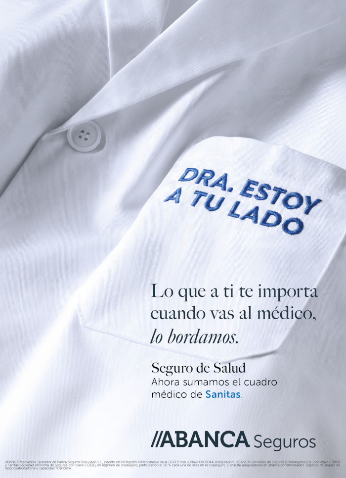 Abanca Seguros. Un seguro de salud que lo borda. Ext 3. Junio 2026