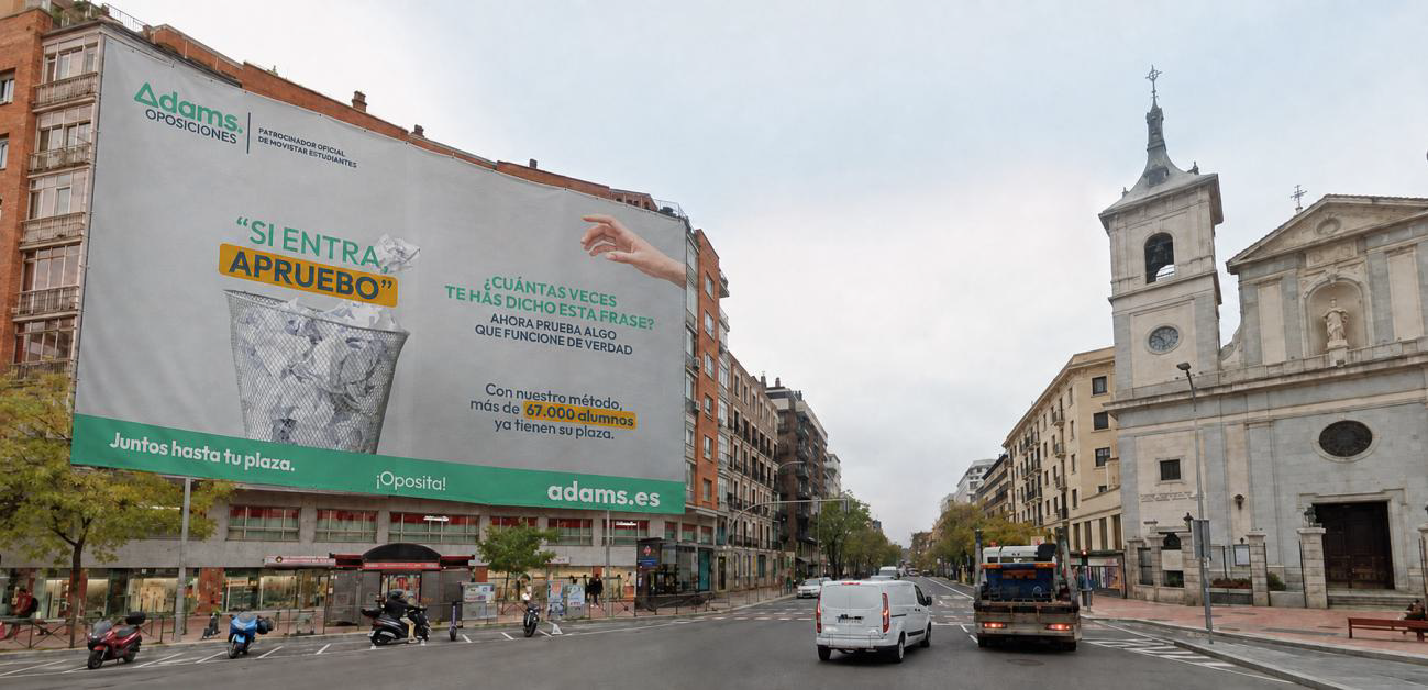 Adams y Movistar Estudiantes. Juntos hasta lograrlo. Gr 2. Septiembre 2026