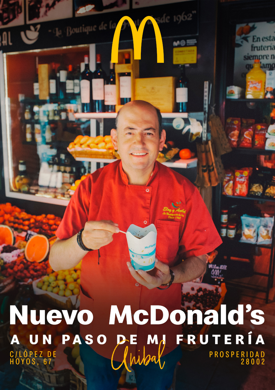 McDonalds. Apertura Prosperidad. Ext 4. Septiembre 2026